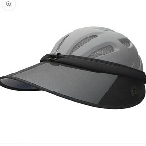 Equestrian Helmet Visor. Protects your face from the sun.